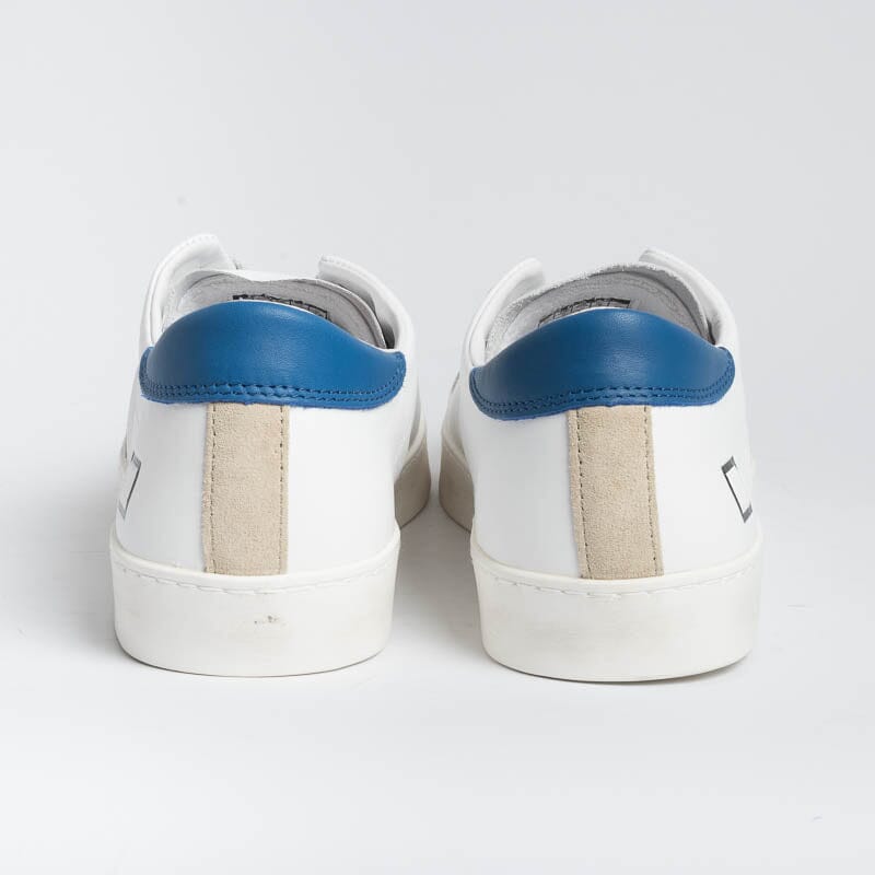 DATE - Sneakers - Hill Low - HLCAEW - Bianco Bluette Scarpe Uomo DATE - Collezione Uomo