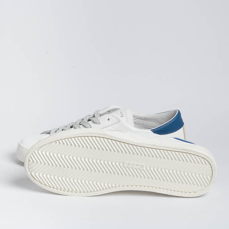 DATE - Sneakers - Hill Low - HLCAEW - Bianco Bluette Scarpe Uomo DATE - Collezione Uomo