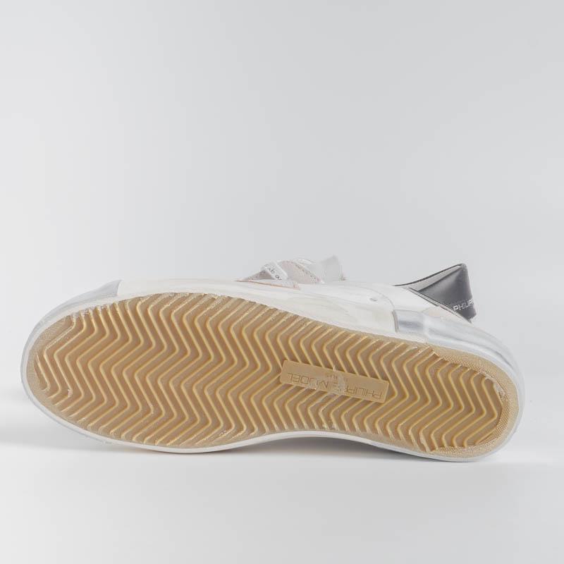 PHILIPPE MODEL - PRLD MA02 - ParisX - Bianco Nero Scarpe Donna Philippe Model Paris