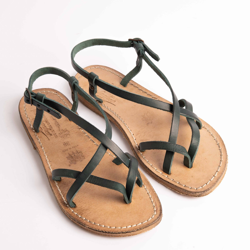 SACHET - Freetime - 537 - Dark Green Shoes Woman SACHET