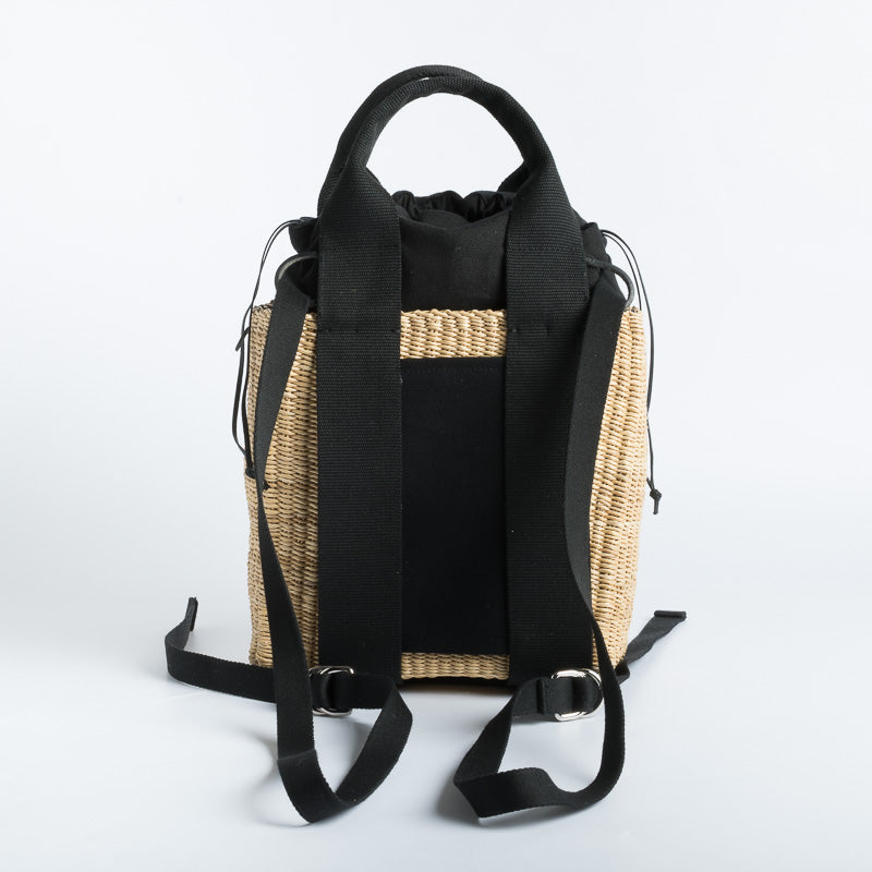 MUUÑ - Zaino Rafia Pack - Naturale Borse MUUÑ