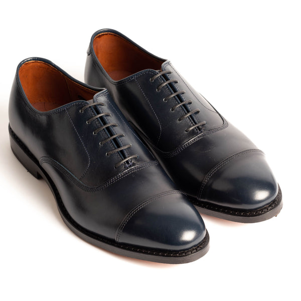 ALLEN EDMONDS - 5679 - Park Avenue - Navy Blue Men's Shoes Allen Edmonds
