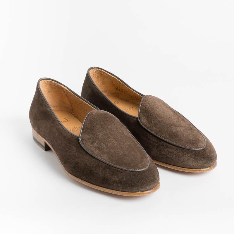 BERWICK 1707 - Women's Moccasin 170 - Dark Brown Suede Women's Shoes BERWICK 1707 - Women's Collection