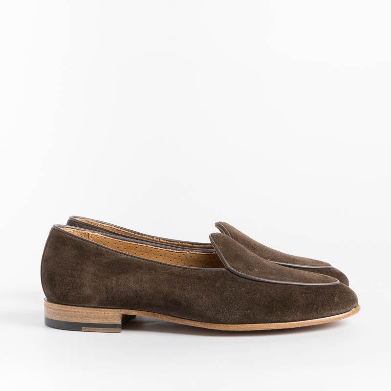 BERWICK 1707 - Women's Moccasin 170 - Dark Brown Suede Women's Shoes BERWICK 1707 - Women's Collection