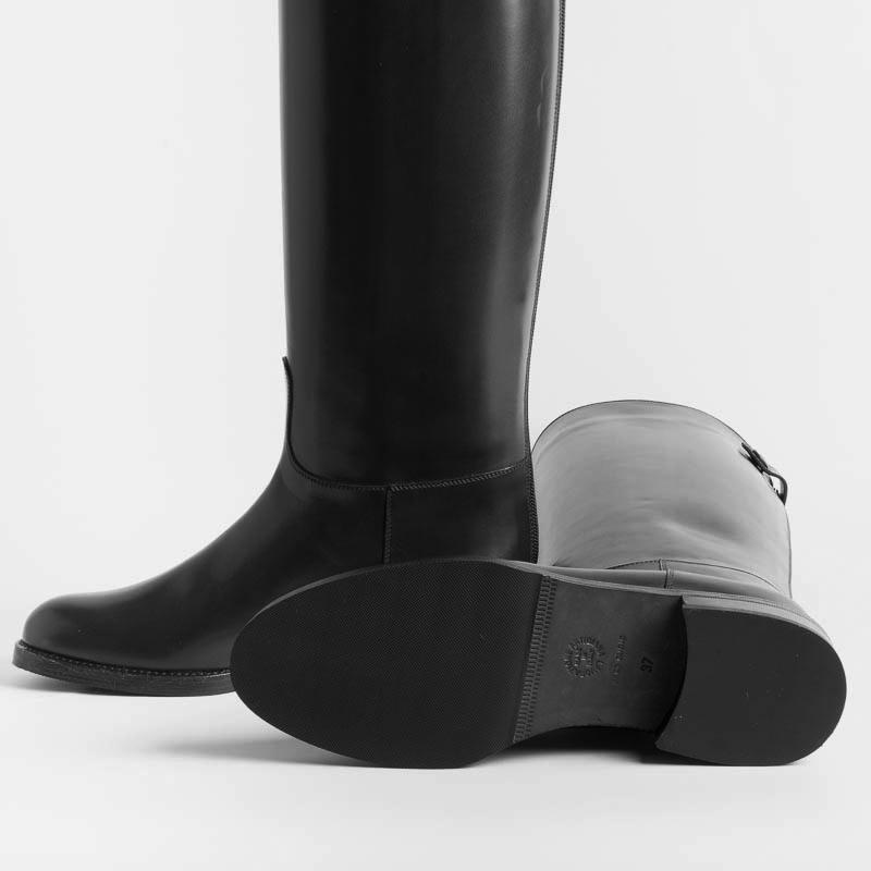 MARETTO - Stivale alla cavallerizza con Zip - 9632 - Nero Scarpe Donna Maretto