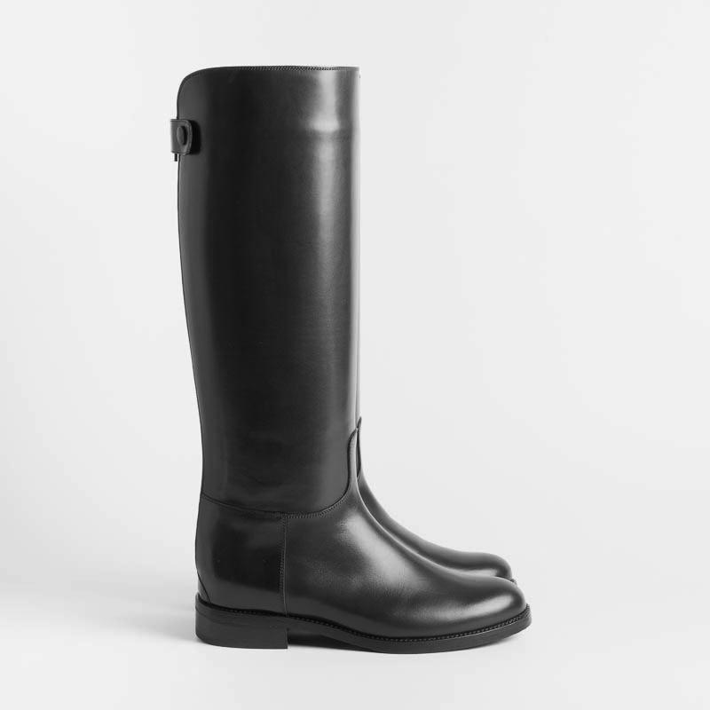 MARETTO - Stivale alla cavallerizza con Zip - 9632 - Nero Scarpe Donna Maretto