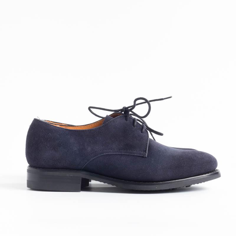 BERWICK 1707 - Smooth derby - Blue suede Shoes Woman BERWICK 1707 - Woman Collection