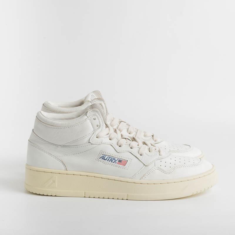 AUTRY AUMM GG04 - MID MAN GOAT - White Scarpe Uomo AUTRY - Collezione uomo