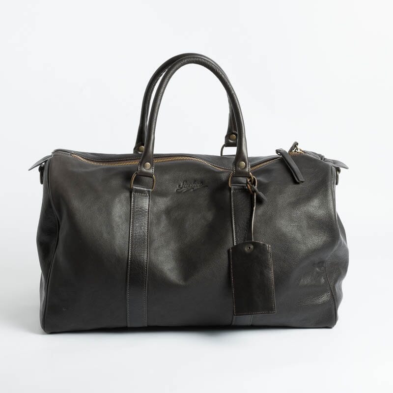 SACHET - Travel Bag - 404 - Leather - Various Colors Bags SACHET DARK BROWN SMOOTH LEATHER