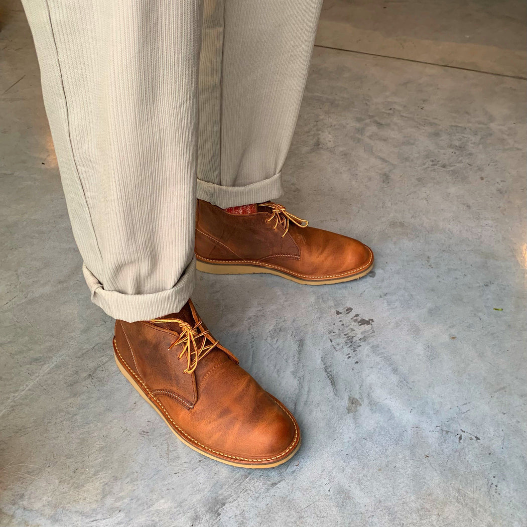 RED WING SHOES - Ankle boot Men's Chukka 3322 - Copper Men's Shoes Red Wing Shoes