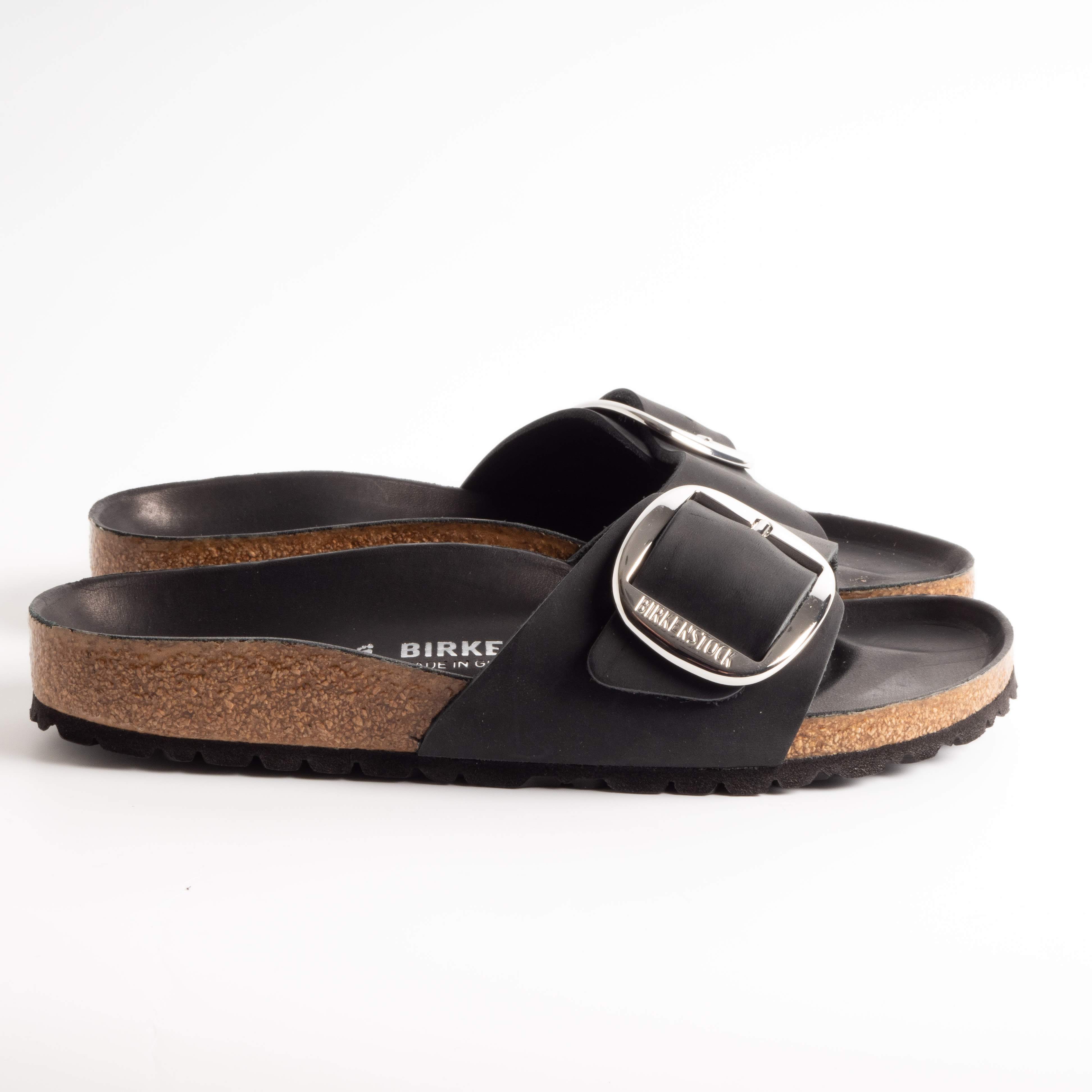 BIRKENSTOCK - 1006523 Madrid Big Buckle - Nero Scarpe Donna BIRKENSTOCK