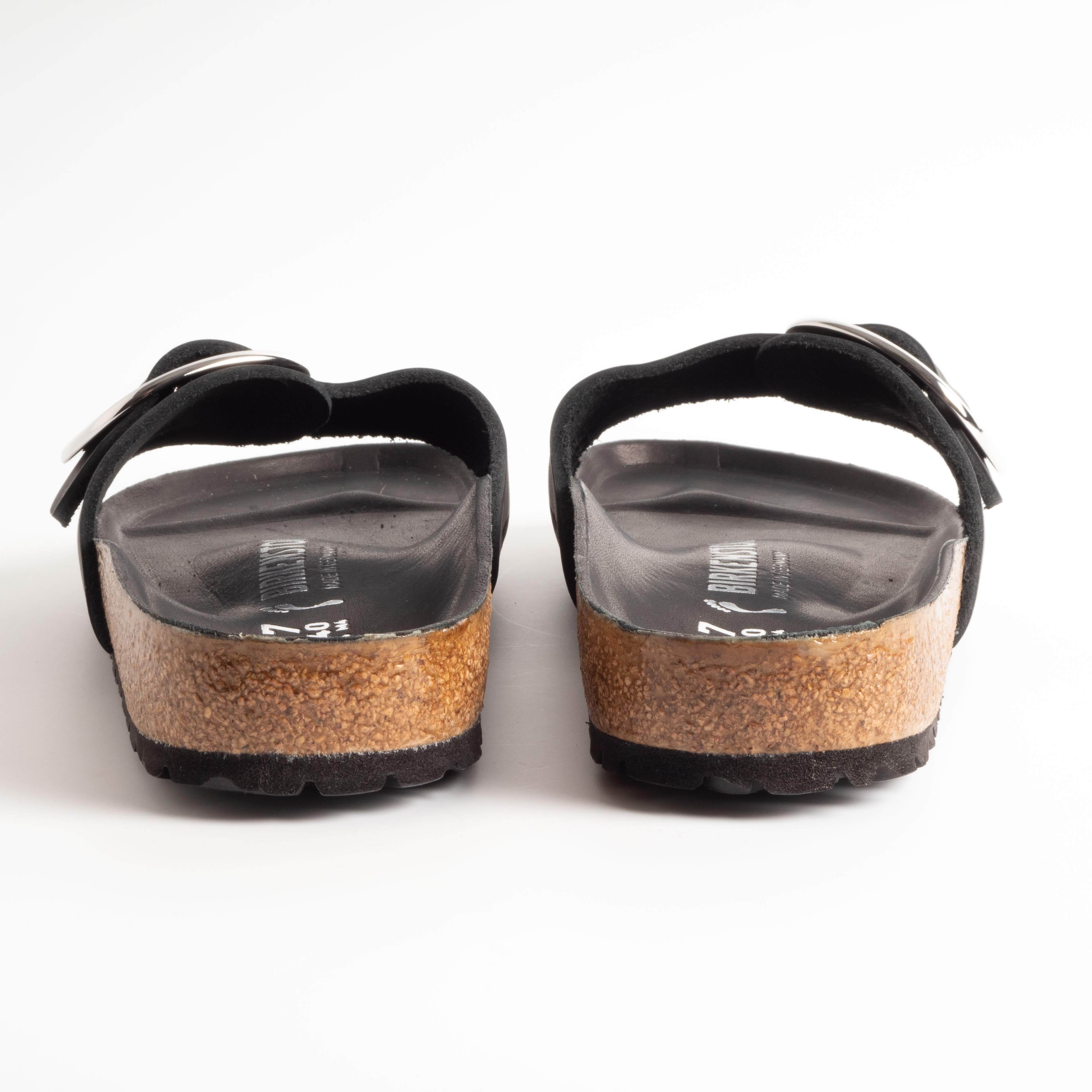 BIRKENSTOCK - 1006523 Madrid Big Buckle - Nero Scarpe Donna BIRKENSTOCK