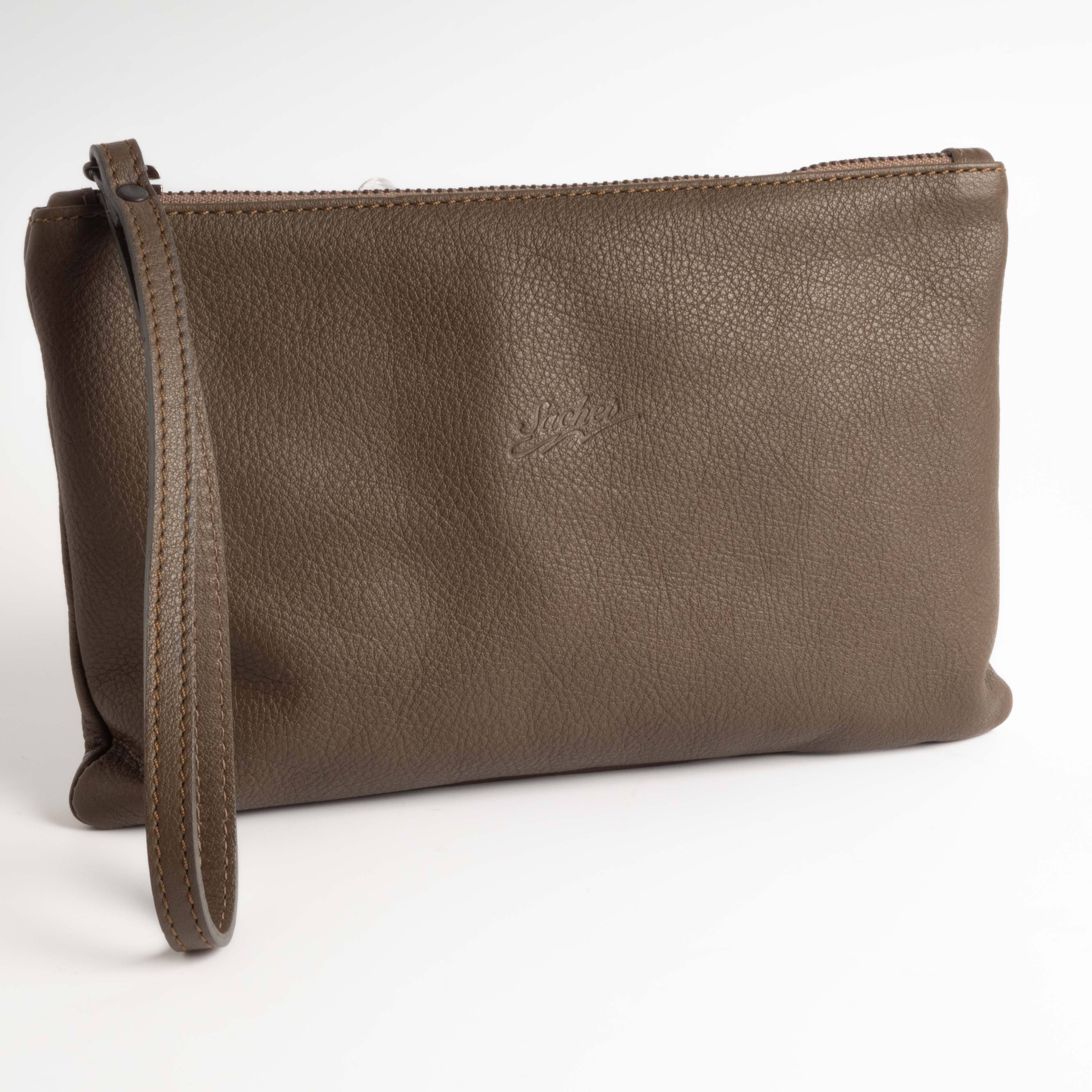 SACHET - Pochette NATUR - Verde Oliva Borse SACHET