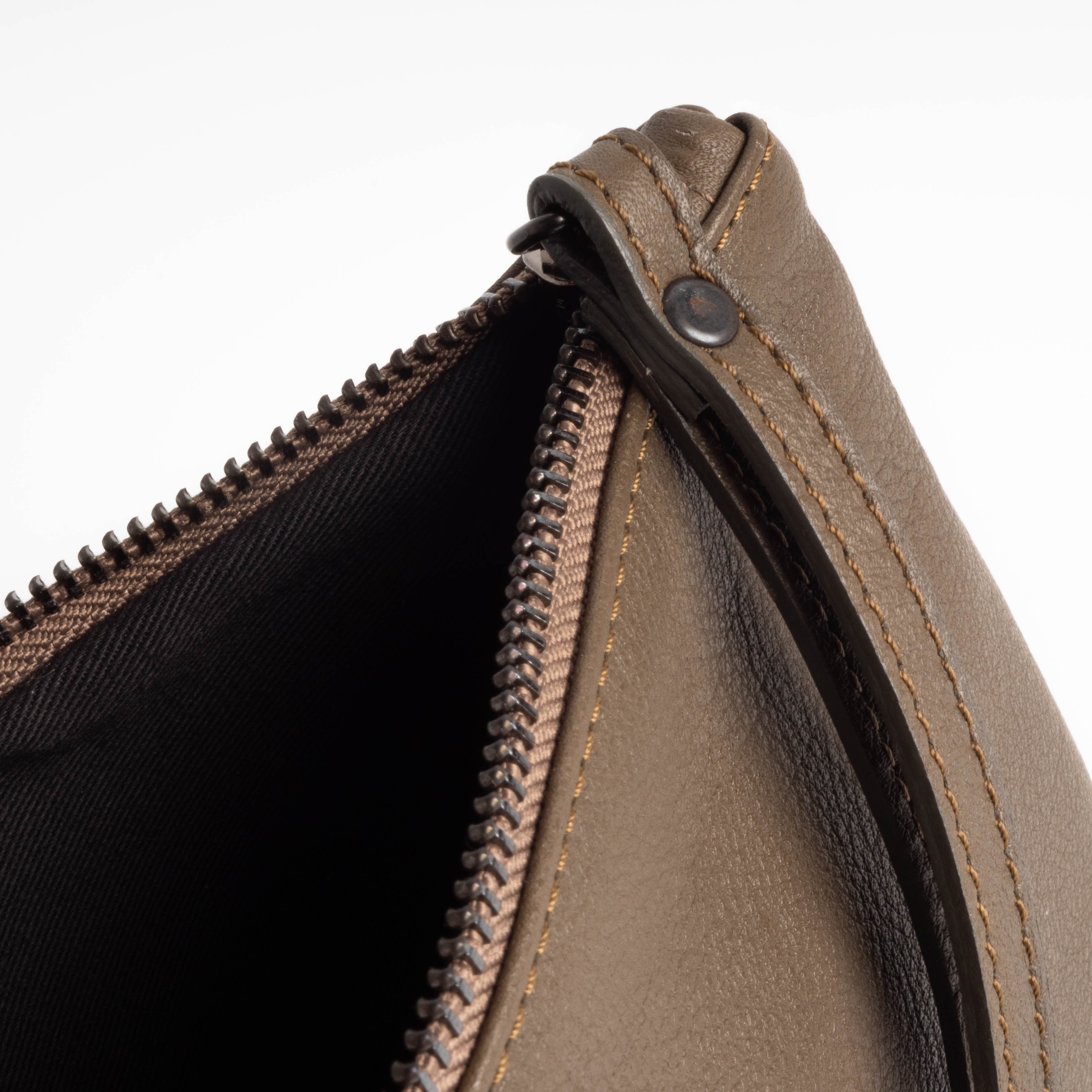 SACHET - Pochette NATUR - Verde Oliva Borse SACHET