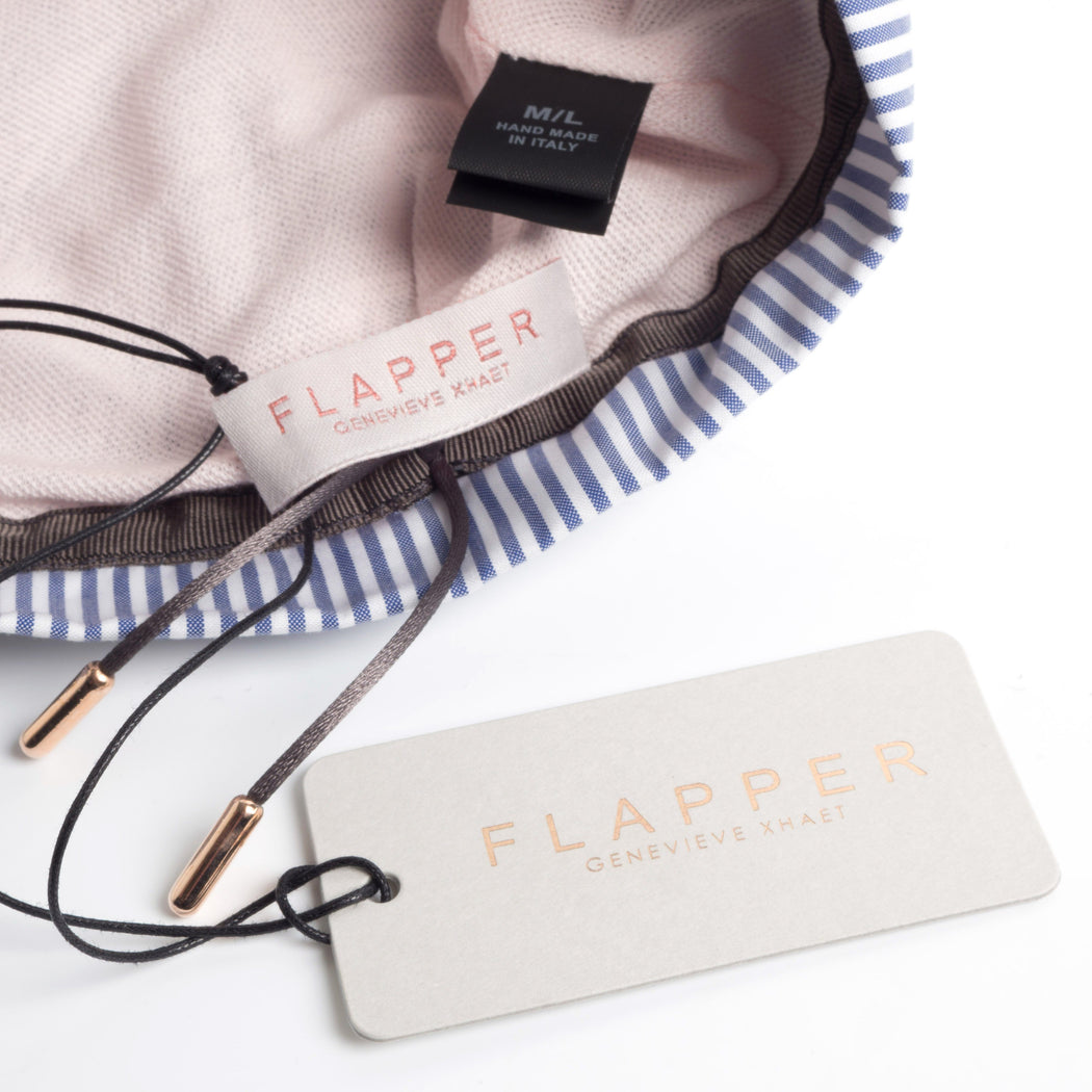 FLAPPER - Elisabeth - Bianco e Blu Accessori Donna FLAPPER