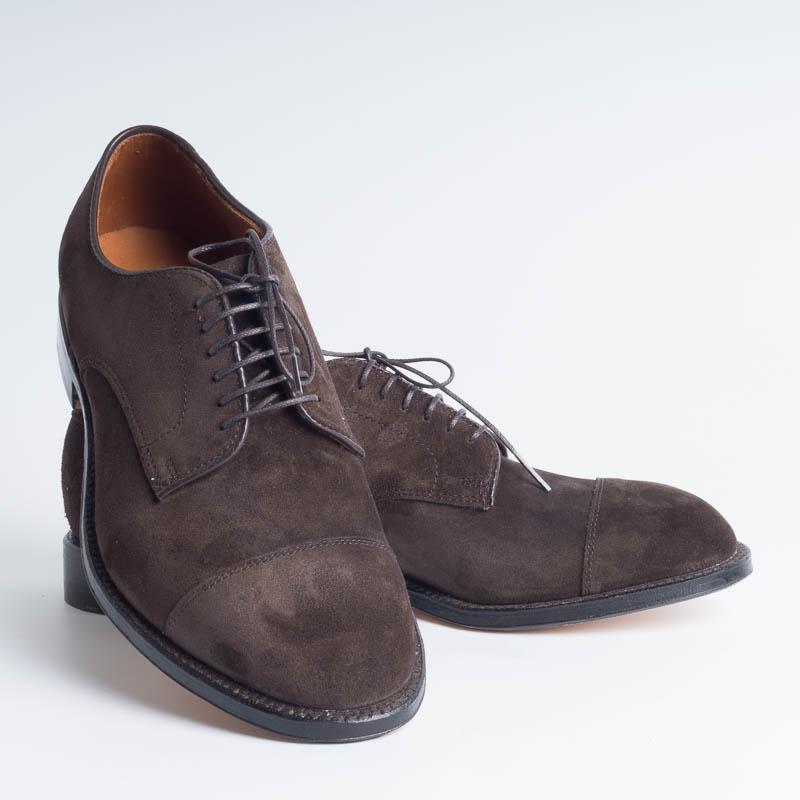 ALDEN - M0501Y - Derby Modified (Ergonomica)- Camoscio Testa Di Moro - Chiama per acquistare Scarpe Uomo Alden 