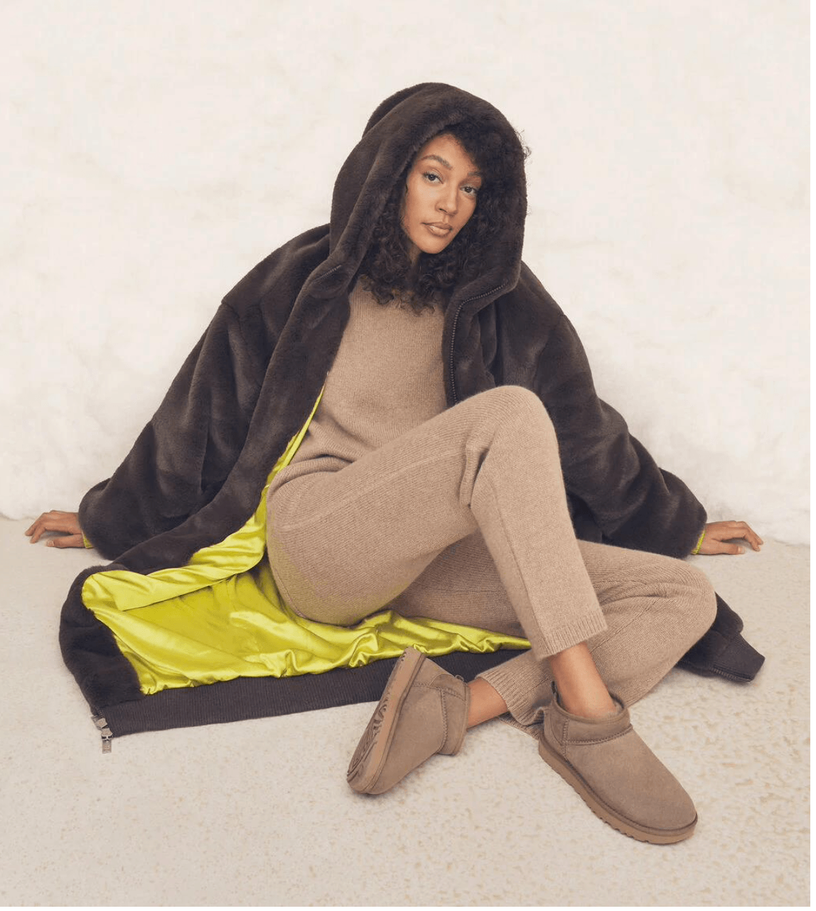 UGG - Original Ultra Mini - W1116109 - Antilope/Tortora Scarpe Donna Ugg