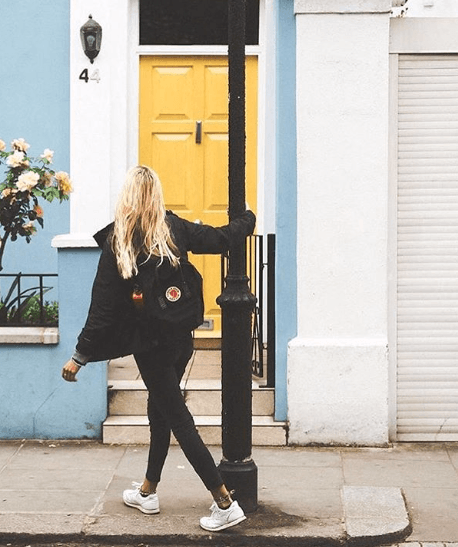 FJÄLLRÄVEN Kånken 550 Black Zaino Fjallraven