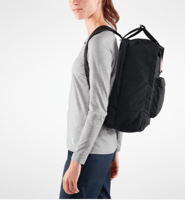 FJÄLLRÄVEN Kånken 15" 550 Black Zaino Fjallraven