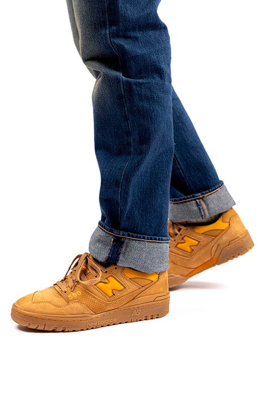 NEW BALANCE - Sneakers Unisex BB550WEA - Camoscio cuoio Scarpe Uomo NEW BALANCE - Collezione Uomo