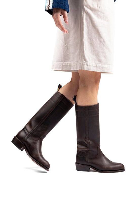 CAMPEROS - Stivale 100 ARMY - Moka Scarpe Donna CAMPEROS