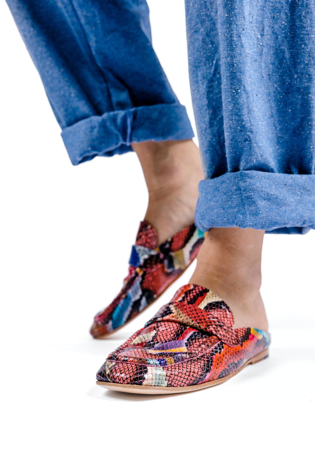 STURLINI - Sabot AR-26004 - StampaPitone multicolore Scarpe Donna STURLINI
