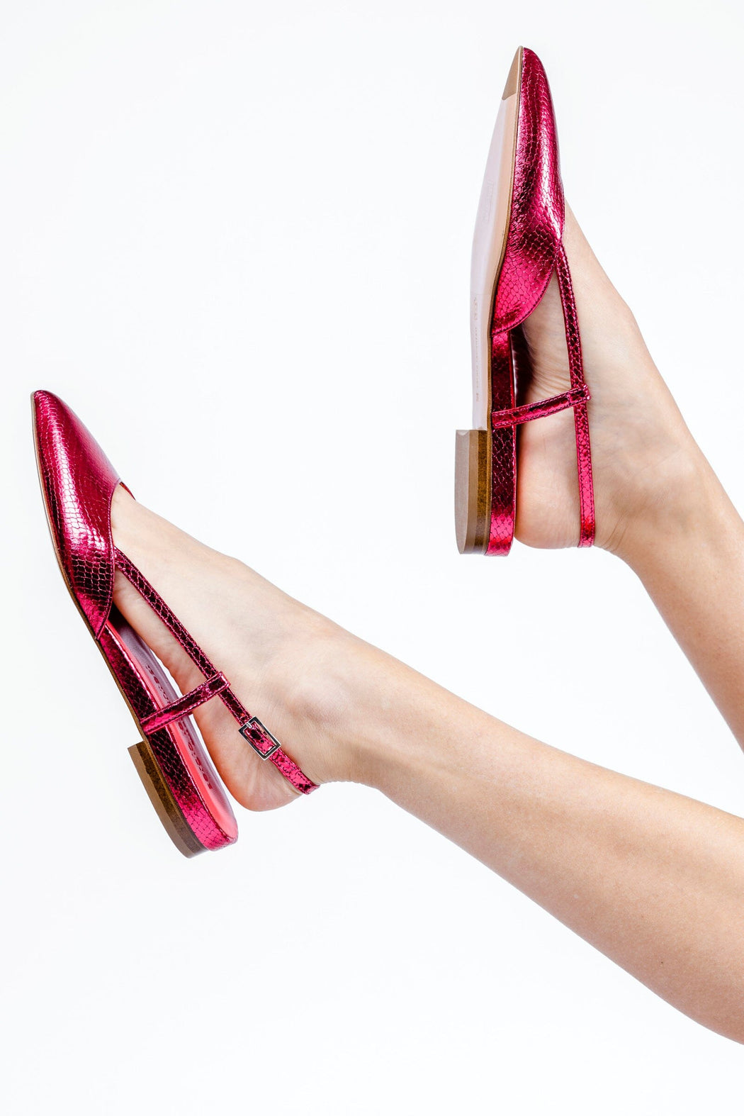 SERGIO LEVANTESI - Sling Back - FANNI23 - Aspis Plum Women's Shoes SERGIO LEVANTESI