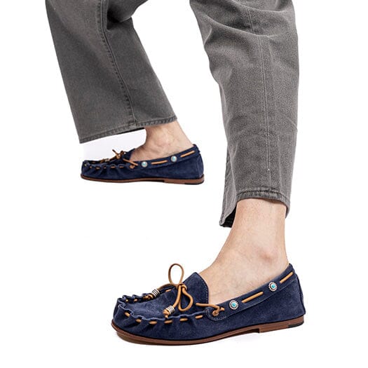 HENDERSON - Mocassino - Lipari - Blu Scarpe Donna HENDERSON - Collezione Donna