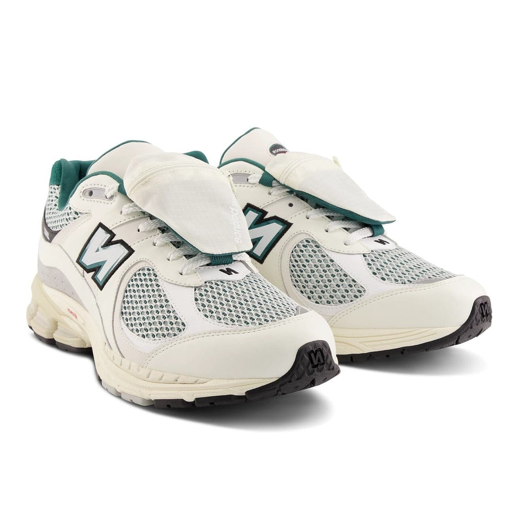NEW BALANCE - Sneakers M2002RVD - Bianco Verde Scarpe Uomo NEW BALANCE - Collezione Uomo