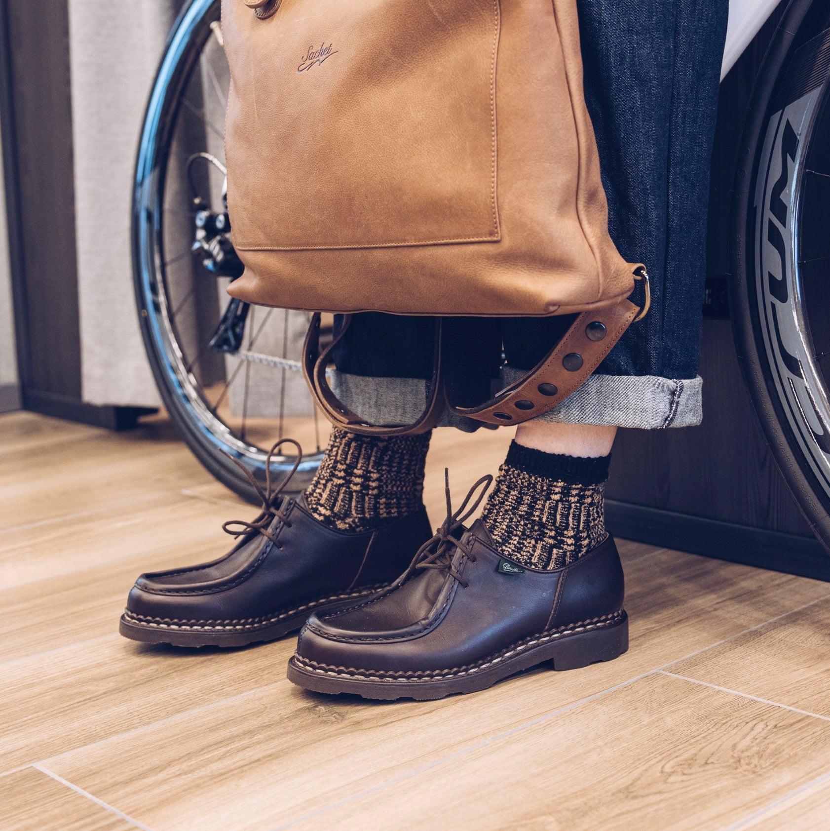 Ankle Boots Scarpe CafÃ¨ Noir Sneaker PARABOAT 721213 Allacciata