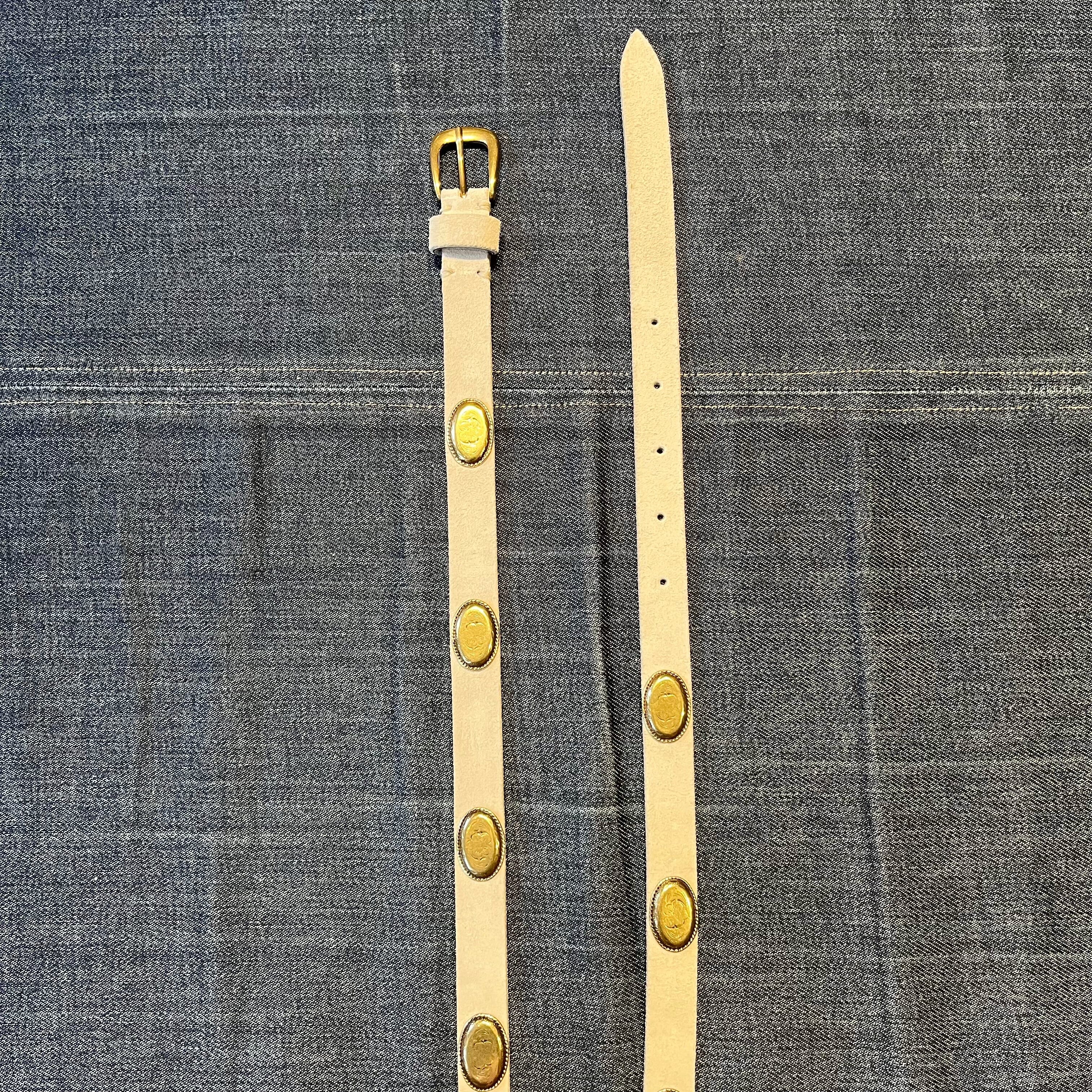 PUNTO VITA - Cintura PV2682 - Scamosciato Avorio Accessori Donna PUNTO VITA 