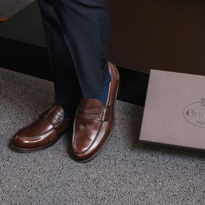 CHURCH'S - Mocassino - Pembrey - Ebony Decò Calf Scarpe Uomo Church's 
