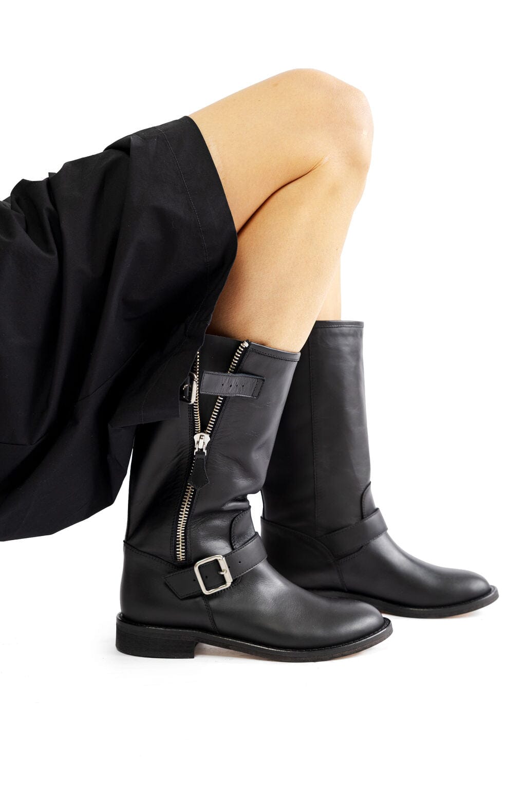 Le Follie Via Roma 15 Sneaker Stivali Neri Stivali Via Roma 15