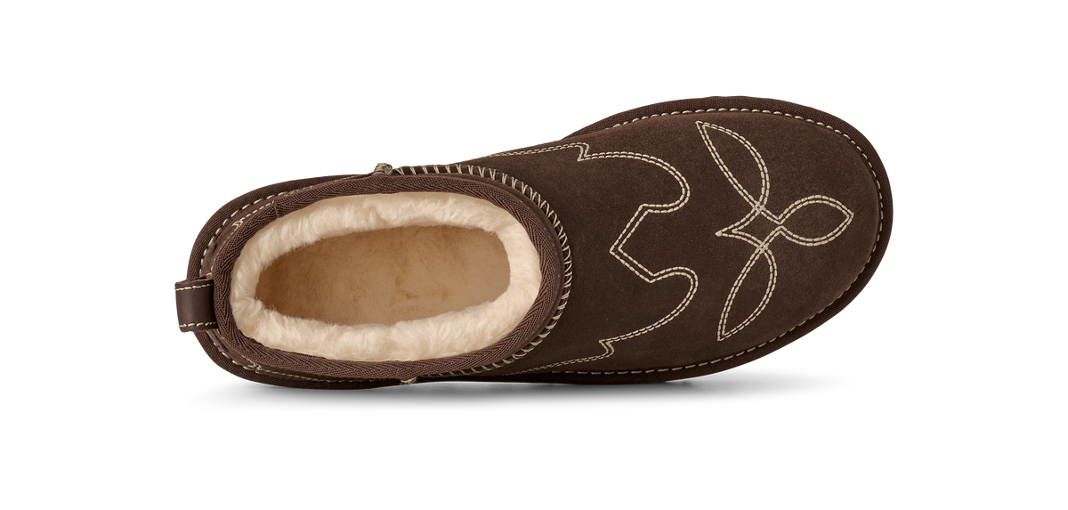 UGG - W Ultra Mini  - 1180628-bcdr  - Western Burn Ceddar