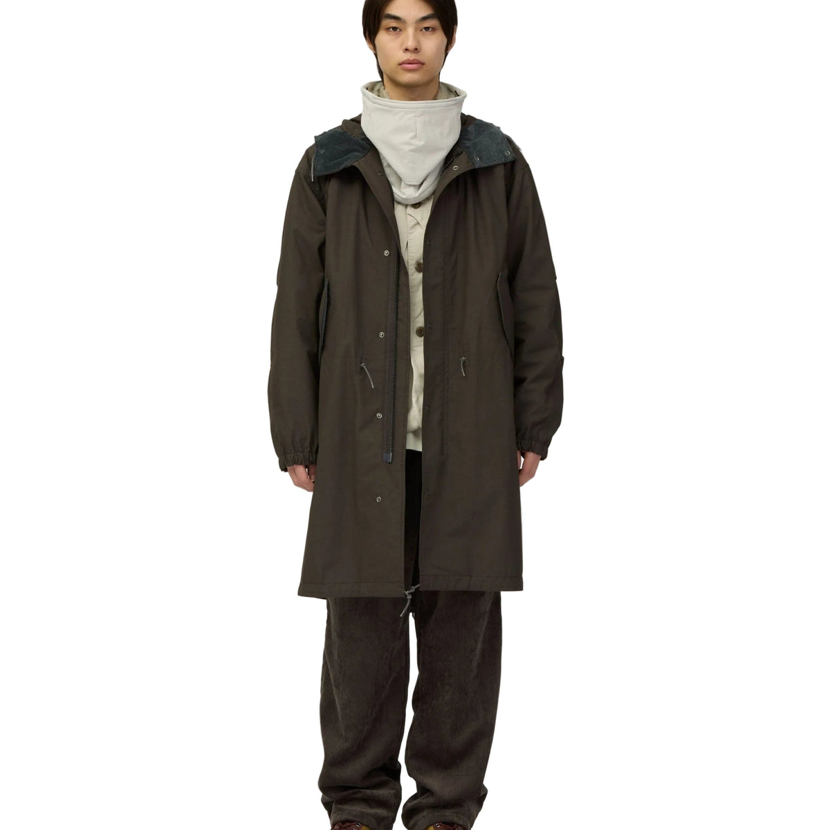 SNOW PEAK - HYBRID TAKIBI ADJUSTABLE COAT - DARK BROWN Abbigliamento Uomo SNOW PEAK 