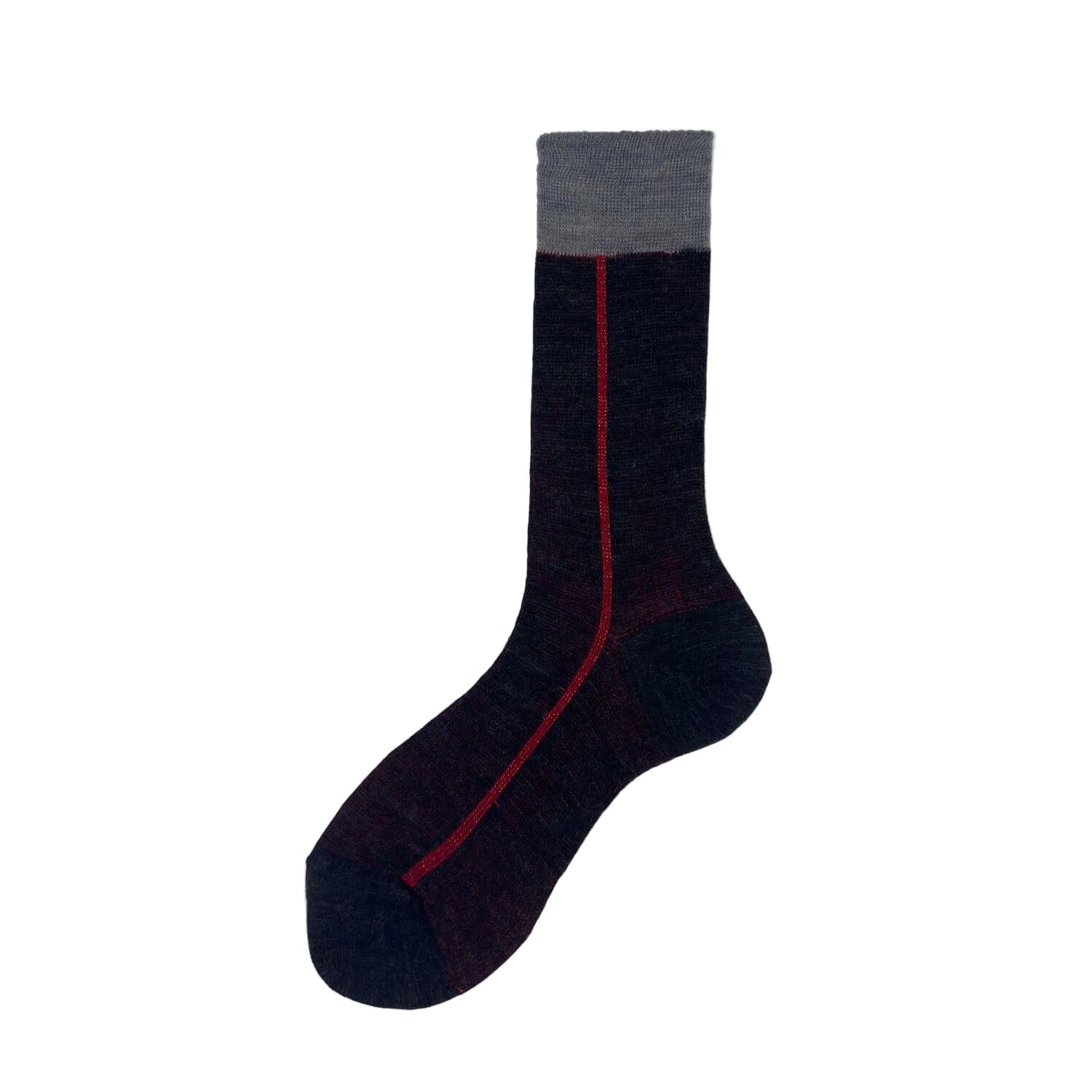 ALTO MILANO - Calzino Corto - TRATTO - Antracite 002 Accessori Donna Alto Milano 