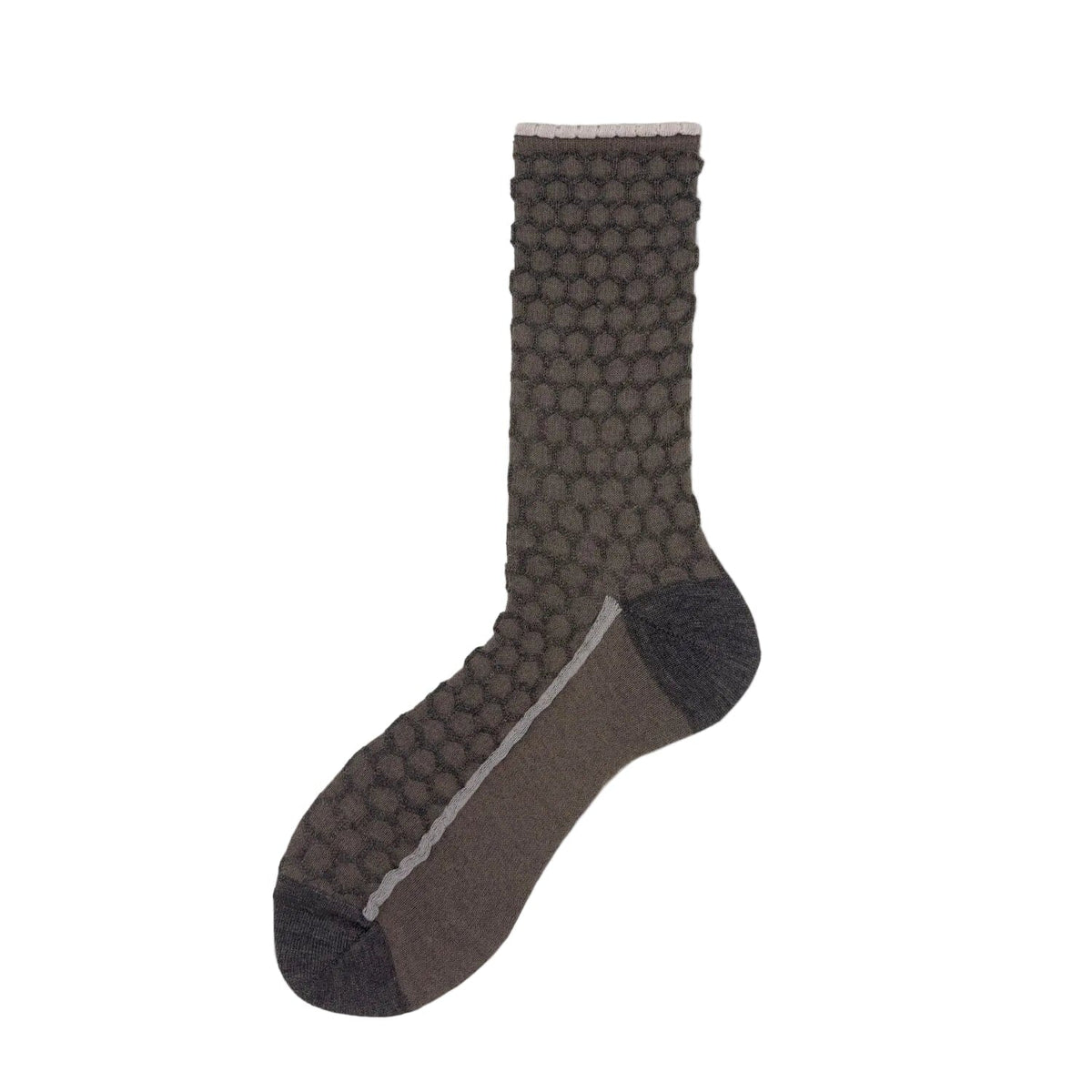 ALTO MILANO - Calzino Corto - SCINTILLA - Taupe 089 Accessori Donna Alto Milano 