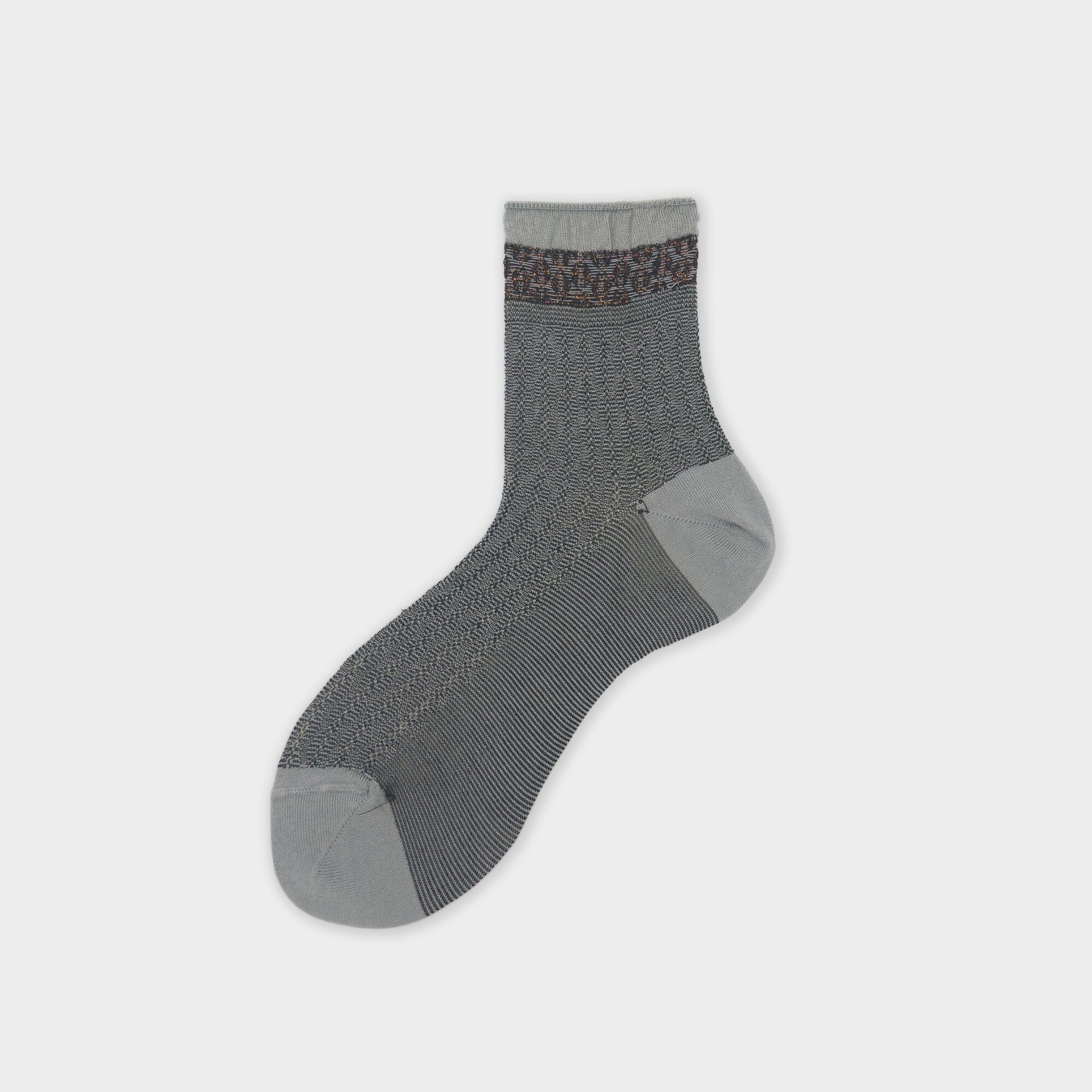 ALTO MILANO - Calzino corto - 26PEAM2120DC_07- Grigio Accessori Donna ALTO MILANO - Collezione Donna 