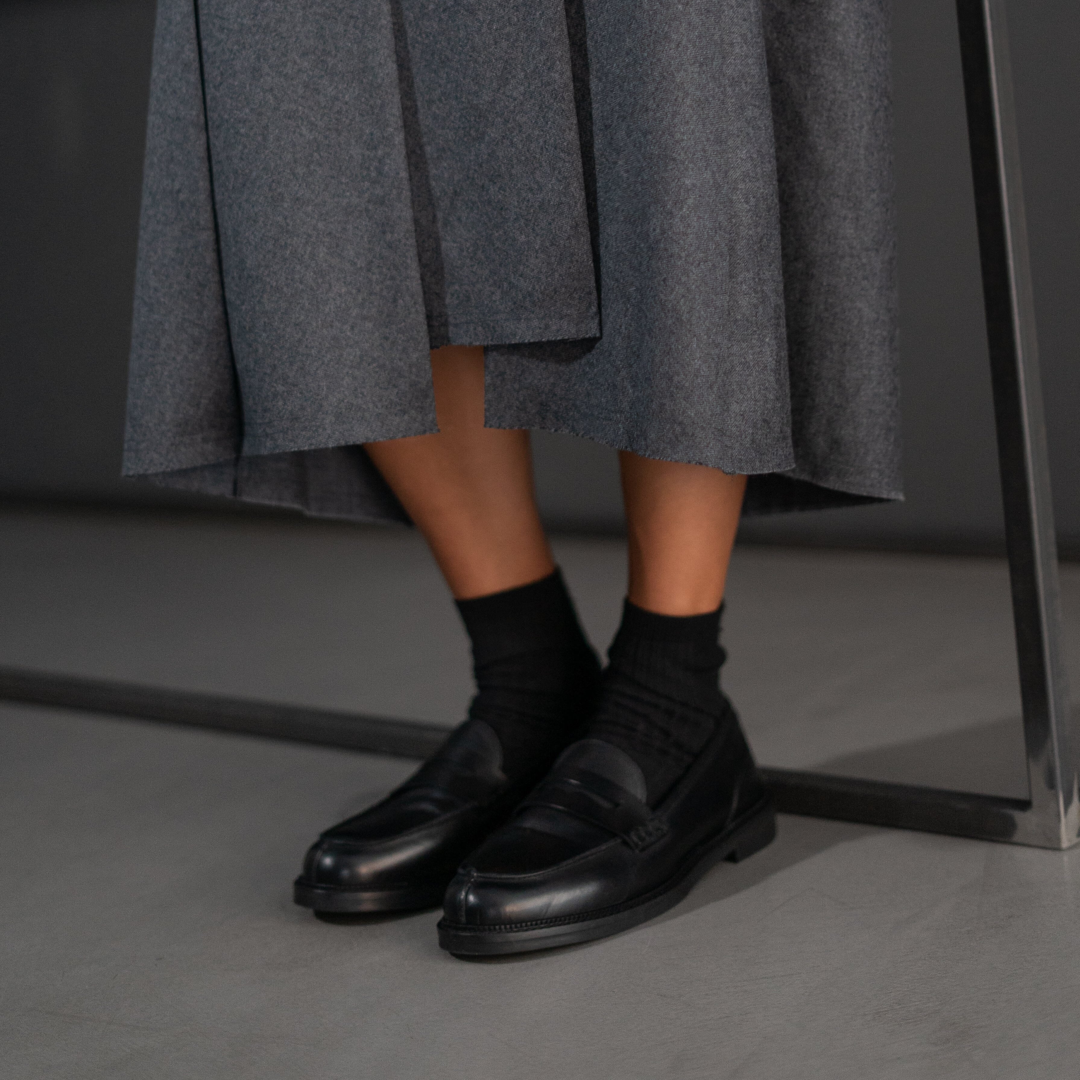 CAPPELLETTOSHOP - Mocassino - 9000 - Vitello Nero Scarpe Donna CAPPELLETTO 1948 