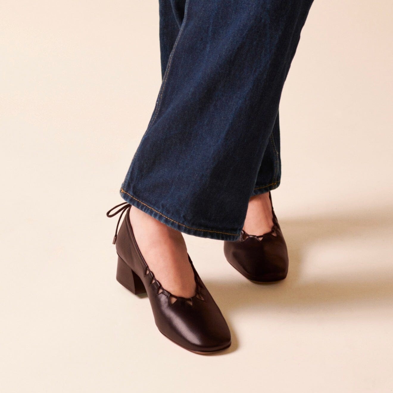 SOCQUE Paris - Décolleté - Moune - Cioccolato Scarpe Donna SOCQUE Paris 