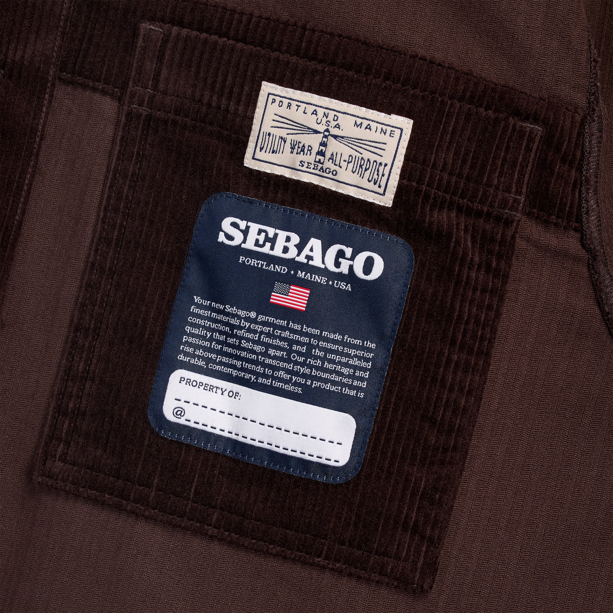SEBAGO - 74114FW___03Y - Giacca Velluto - Brown Moro