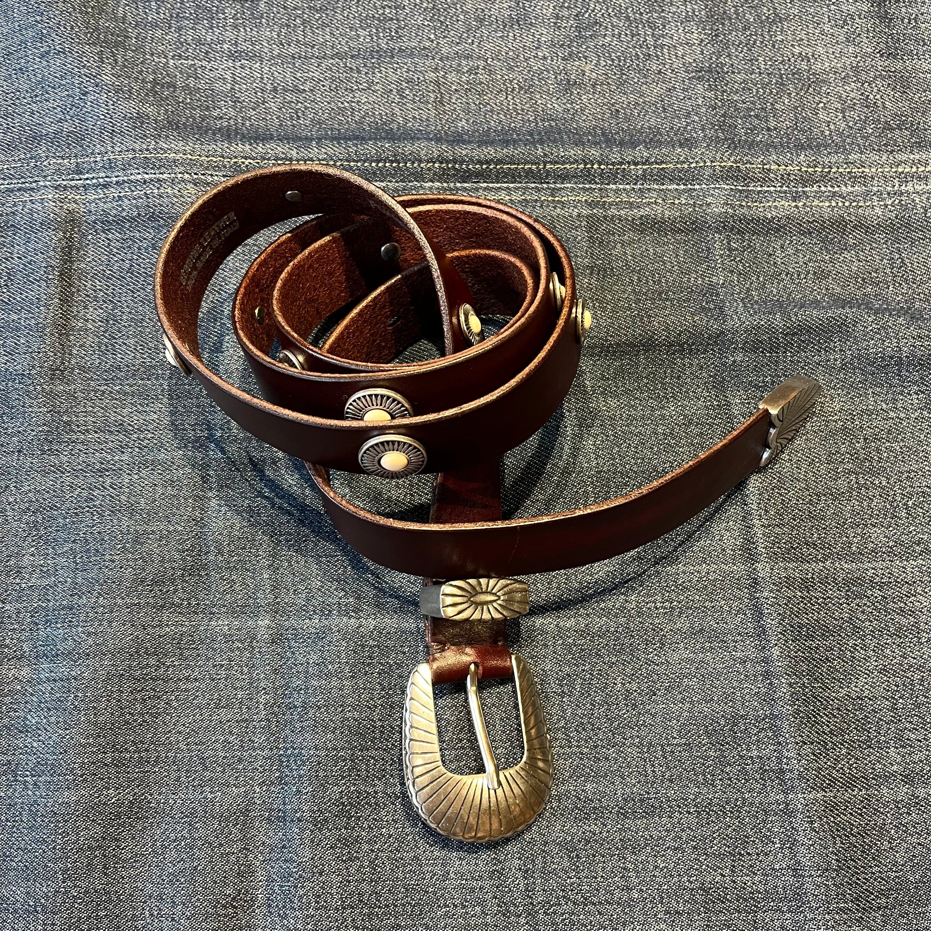 PUNTO VITA - Cintura PV2675 - Tamponato Marrone Accessori Donna PUNTO VITA 