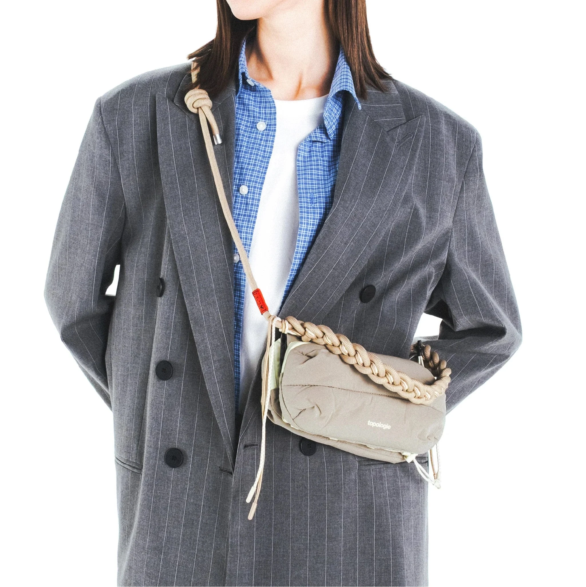 TOPOLOGIE - TRACOLLA - BO08 BKW 00 BOX 8MM - Braided Buckwheat Accessori Donna TOPOLOGIE 