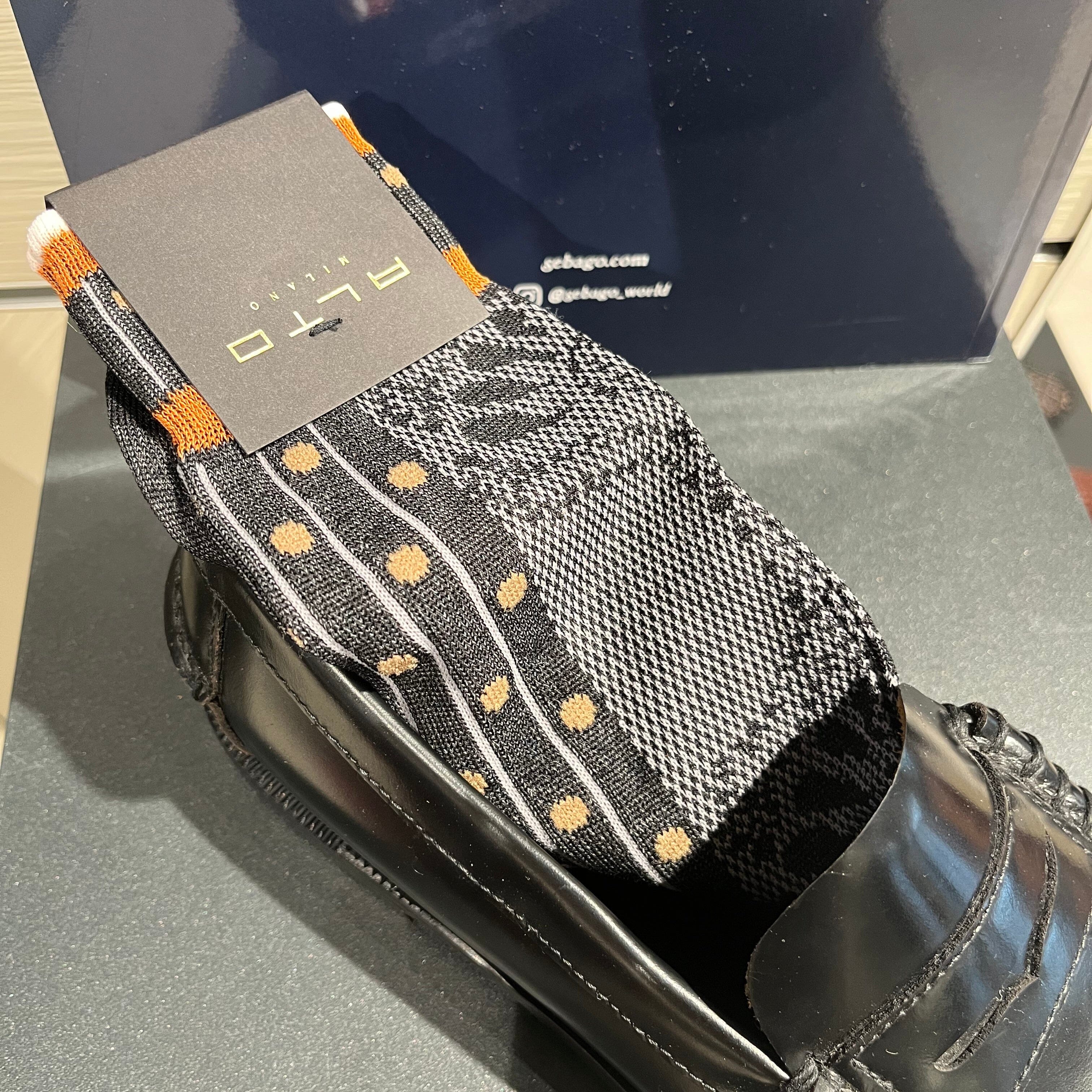 ALTO MILANO - Calzino - 26PEAM2415DC_21 - Nero Accessori Donna ALTO MILANO - Collezione Donna 