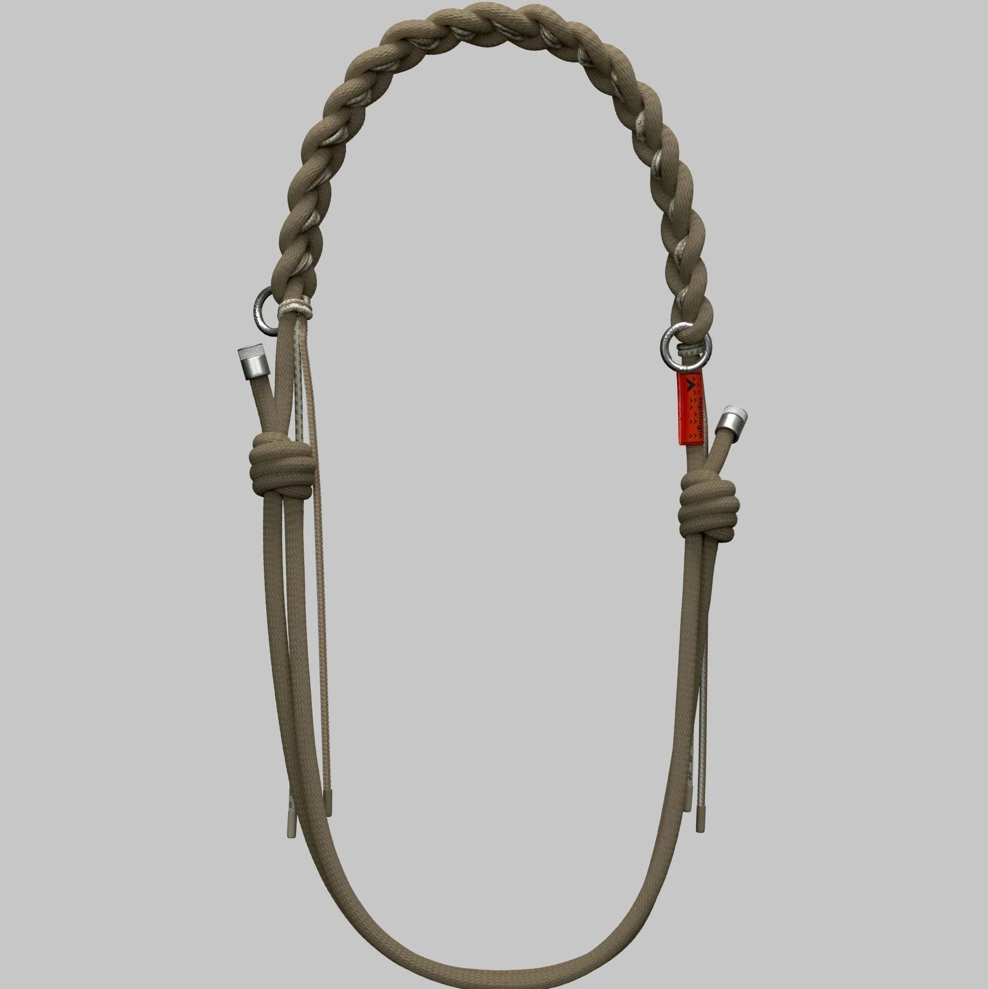 TOPOLOGIE - TRACOLLA - BO08 BKW 00 BOX 8MM - Braided Buckwheat Accessori Donna TOPOLOGIE 