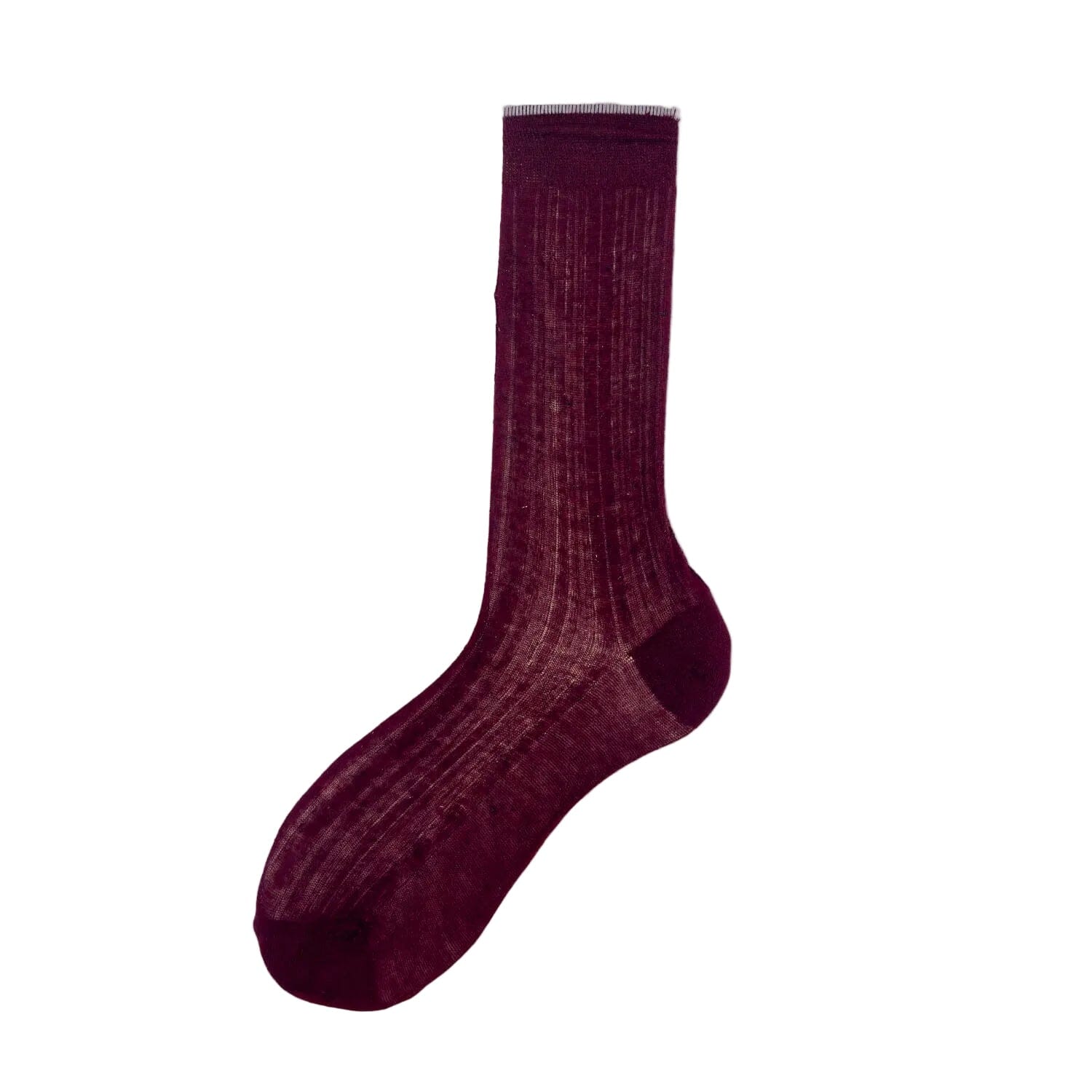 ALTO MILANO - Calzino Corto - ALASKA - Bordeaux 006 Accessori Donna Alto Milano 