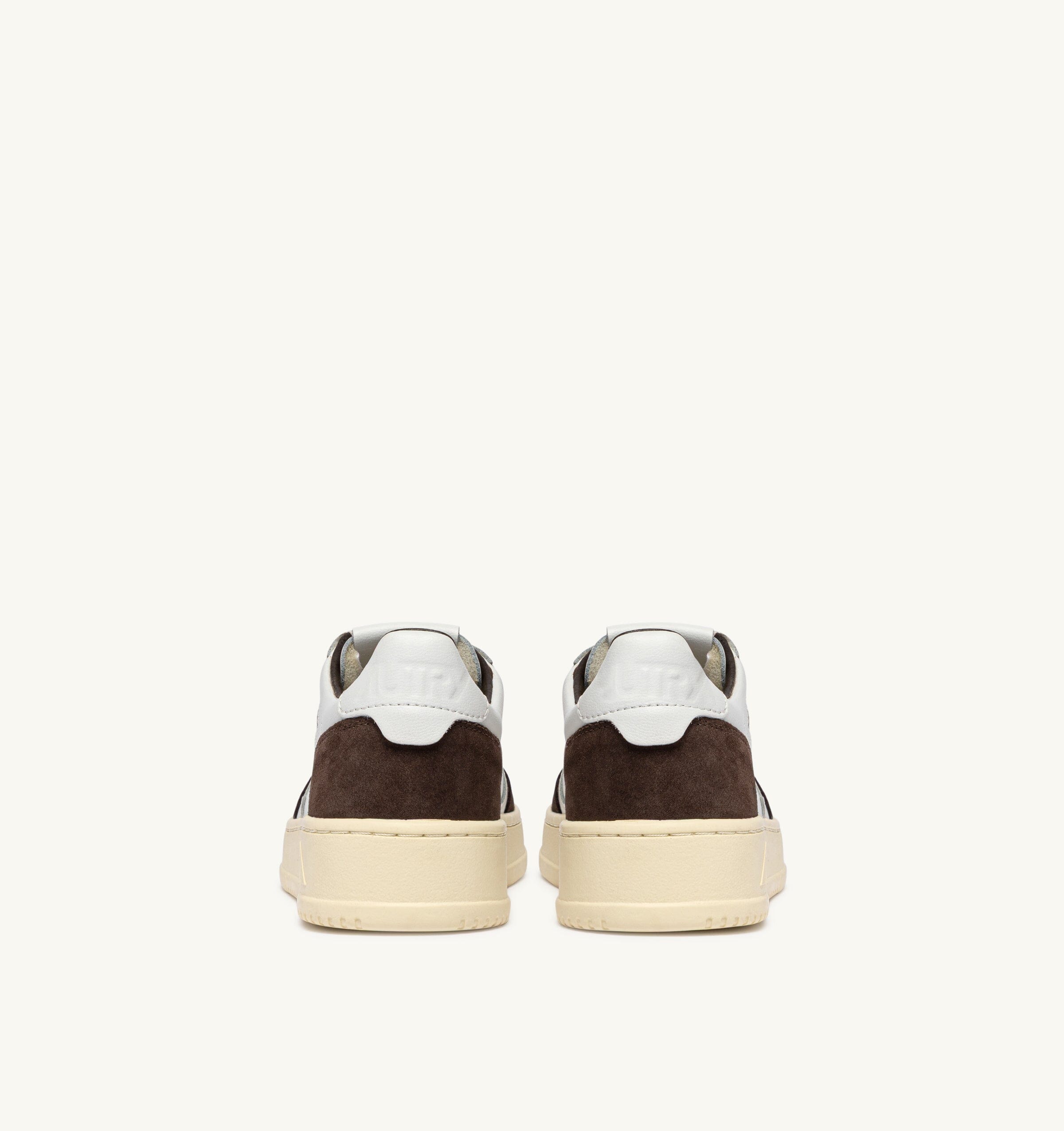 AUTRY - AULM FT19 - Sneakers MEDALIST - Bianco Mogano Scarpe Uomo AUTRY - Collezione uomo 