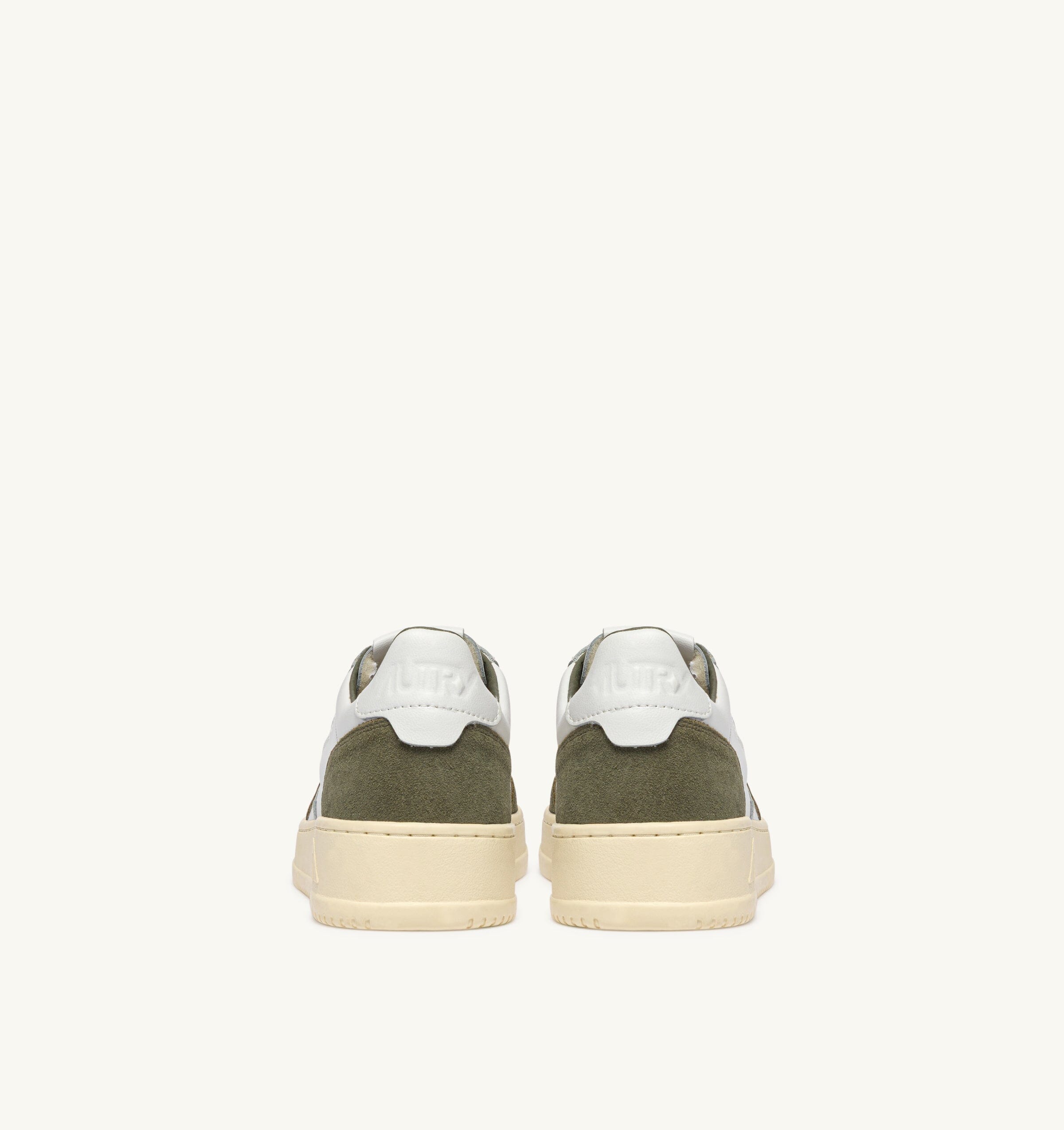AUTRY - AULM FT21 - Sneakers MEDALIST - Bianco Verde militare Scarpe Uomo AUTRY - Collezione uomo 