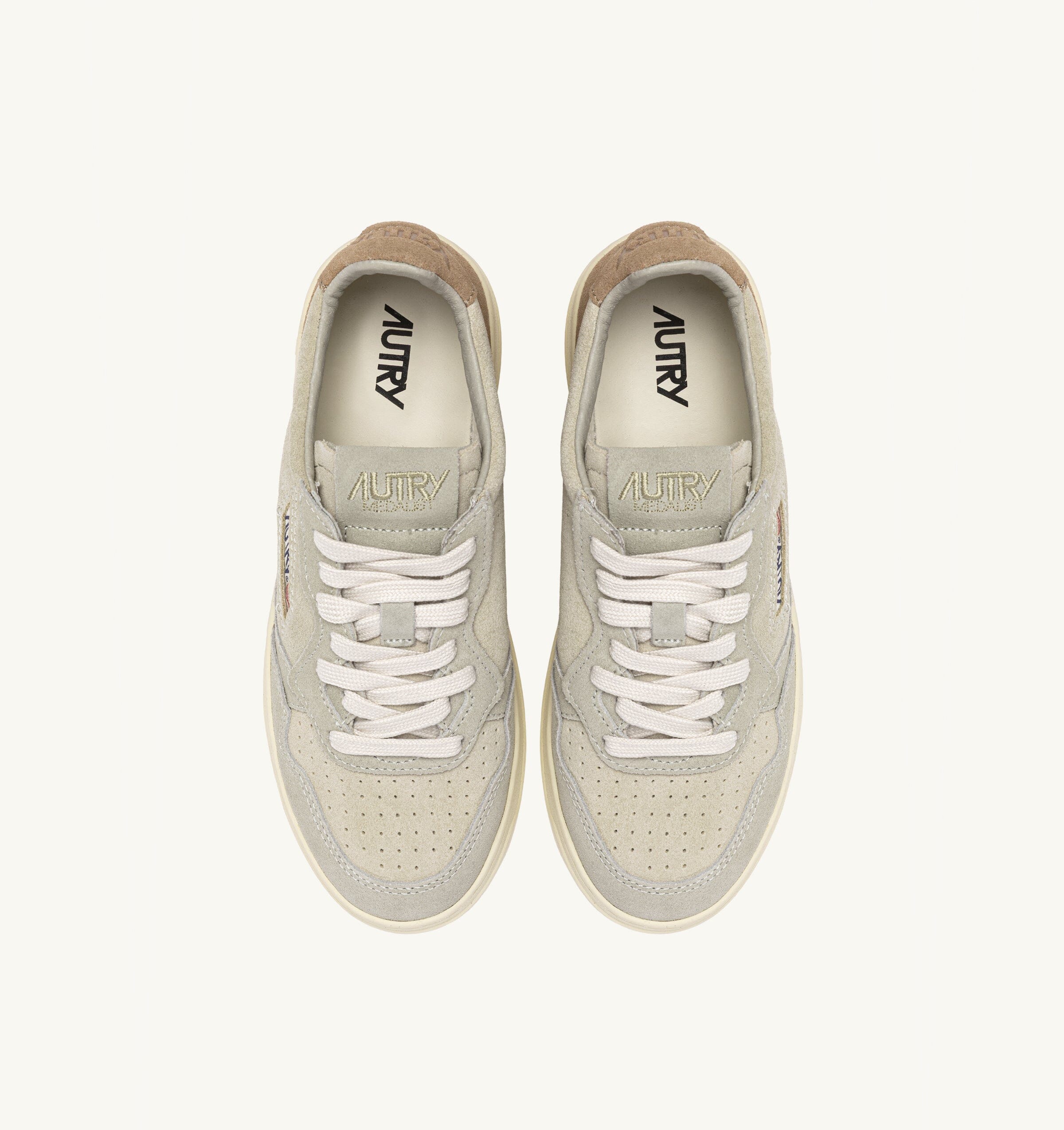 AUTRY - AULM TS37 - Sneakers MEDALIST - Cigar Papyrus pelican Scarpe Uomo AUTRY - Collezione uomo 