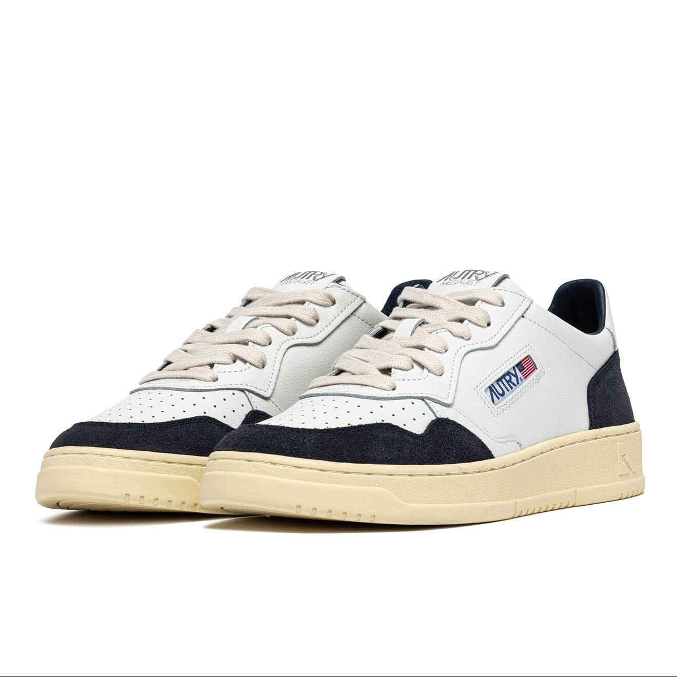 AUTRY - Sneakers AULM FT07 - Bianco Blu Scarpe Uomo AUTRY - Collezione uomo 
